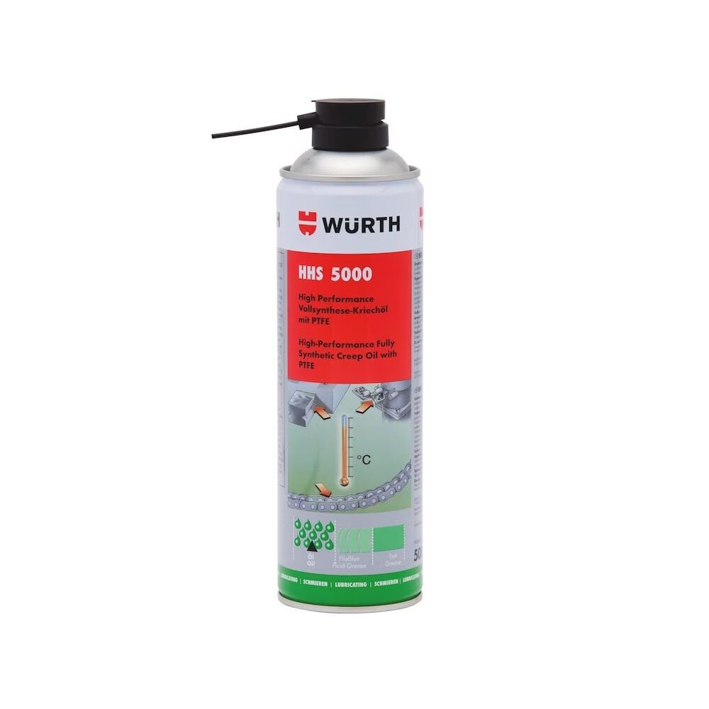 Würth Hhs Tutunma Özellikli Isıya Dayanıklı Yağlayıcı 500 ml