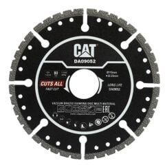 CAT DX3090 720Watt 125mm Profesyonel Avuç Taşlama + DA09052 Genel Amaçlı Elmas Kesme Diski