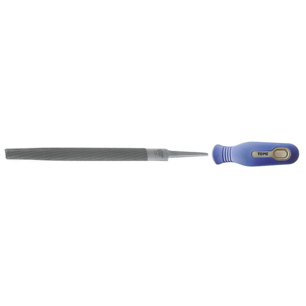 Tome Saplı Yarım Yuvarlak Eğe Orta Diş 100mm