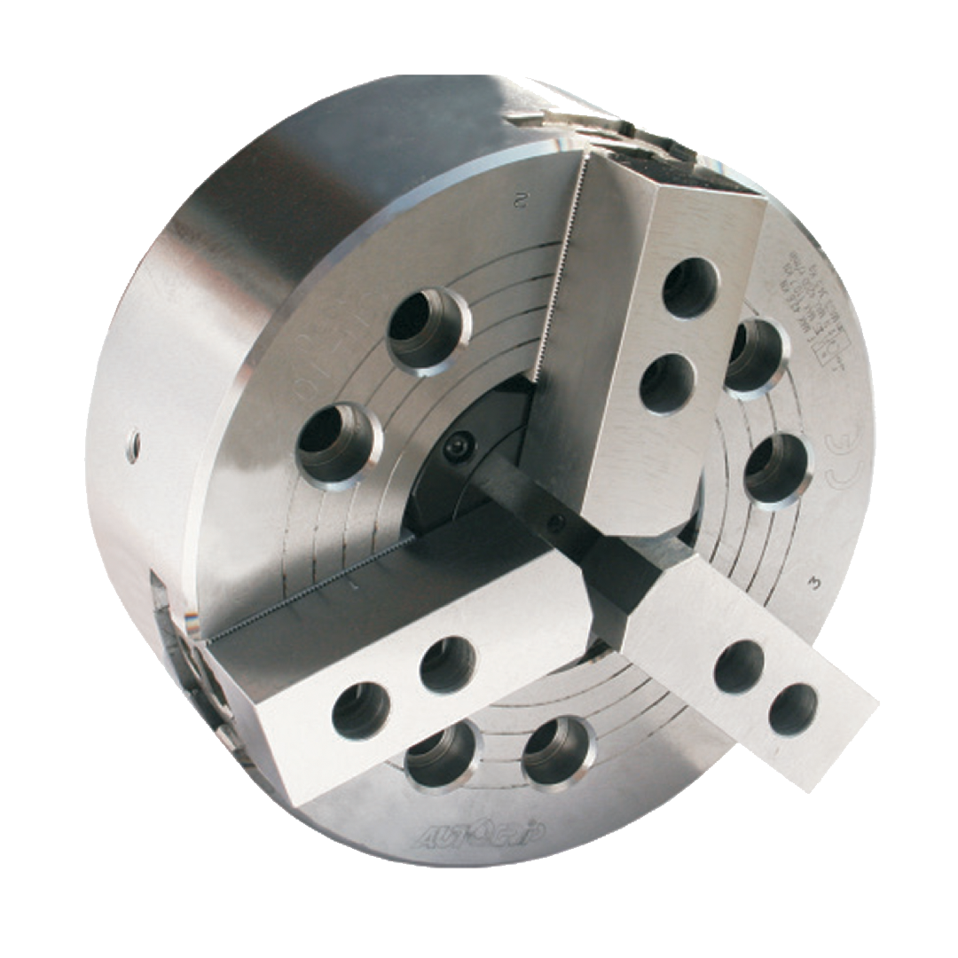 Autogrip 8 inç A6 3 Ayaklı Açık Merkezli Cnc Hidrolik Ayna