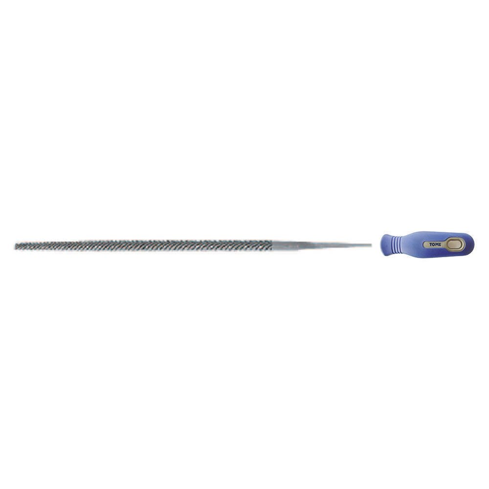 Tome Saplı Yuvarlak Eğe Kalın Diş 100mm
