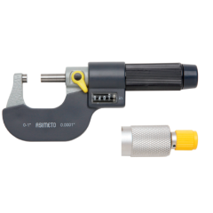 Asimeto Numaratörlü Dış Çap Mikrometre 0-25x0,01 mm
