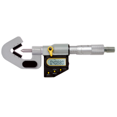 Asimeto V Yataklı Dijital Mikrometre 1-15x0,001 mm