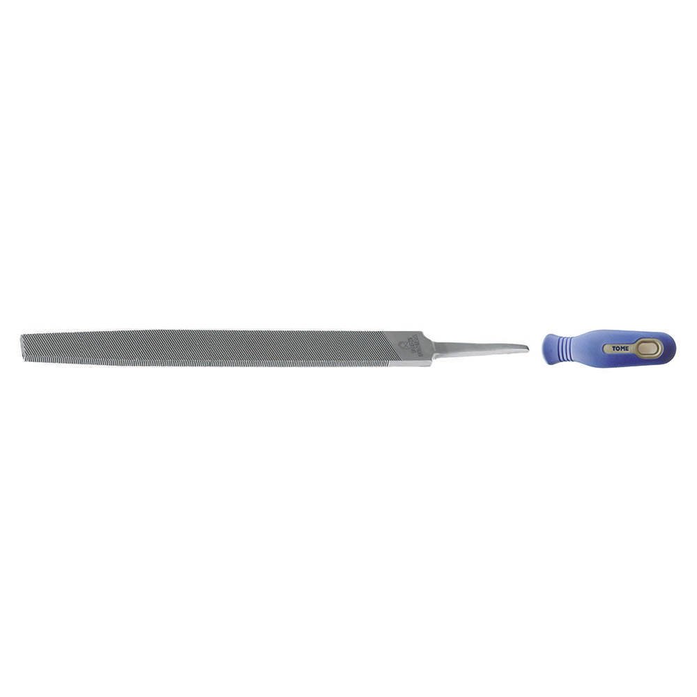 Tome Saplı Mil Eğesi Düz Kalın Diş 150mm