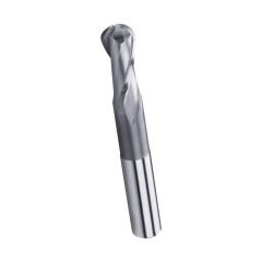 9mm 2 AĞIZ KISA KÜRE PARMAK FREZE HSS